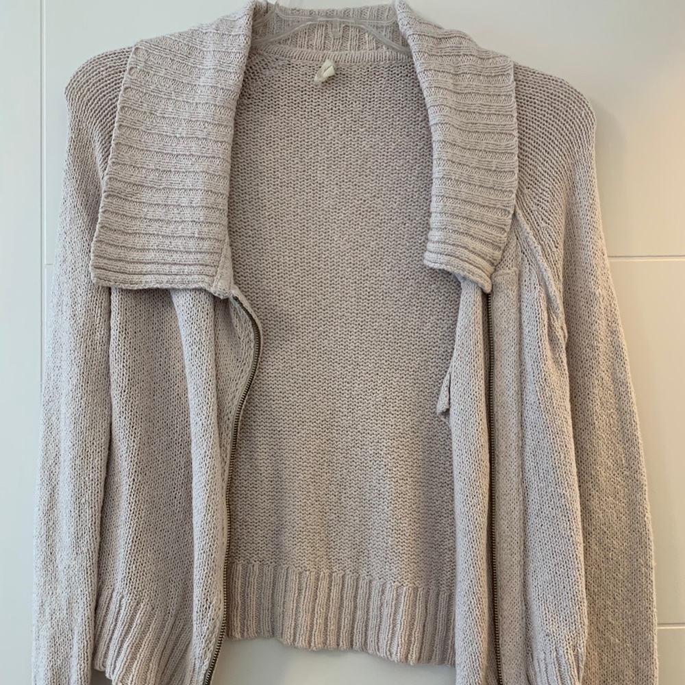 Asymmetric JCrew cotton jacket